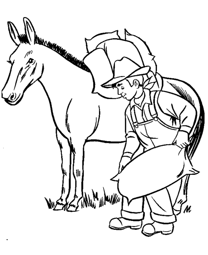 farm animal horse coloring pages farm animal coloring pages 360coloringpages animal farm coloring pages horse 