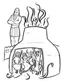 fiery furnace coloring page free fiery furnace coloring page children39s ministry deals coloring page fiery furnace 