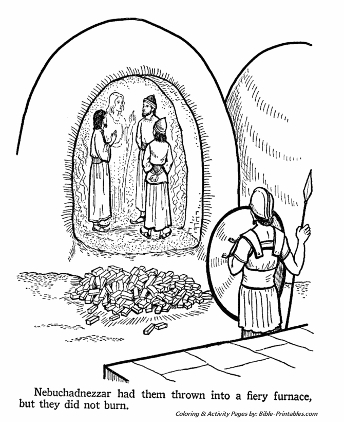 fiery furnace coloring page shadrach meshach and abednego coloring page coloring home page fiery furnace coloring 