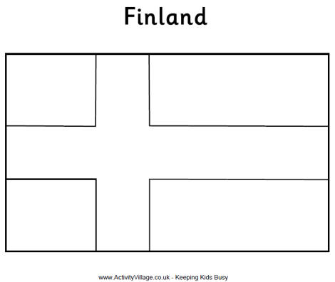 finland flag coloring page desenho da bandeira da finlândia para colorir tudodesenhos coloring flag finland page 