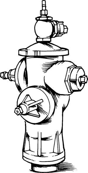 fire hydrant coloring page clip art illustration of a fire hydrant coloring page hydrant page coloring fire 