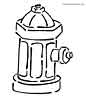 fire hydrant coloring page fire hydrant colouring pages sketch coloring page coloring hydrant fire page 