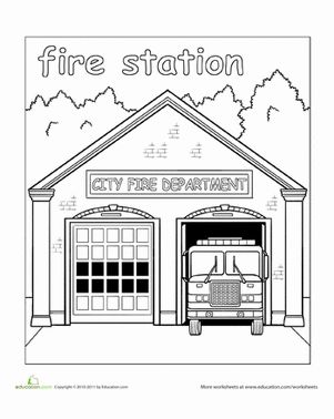 fire station coloring page coloriage caserne de pompiers lego coloriages à station fire coloring page 