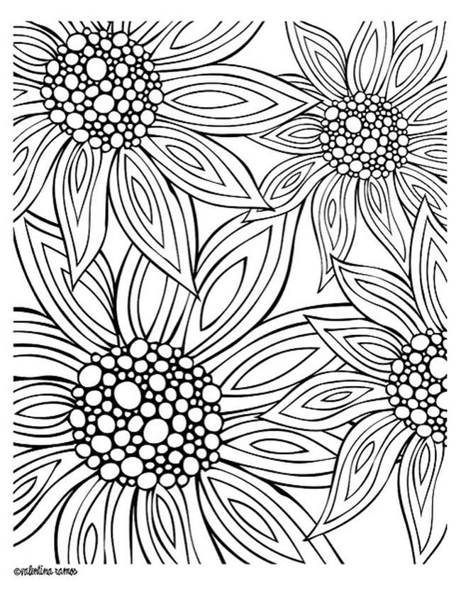 flower coloring pages free printable coloring pages printables flowers shoaib bilal flowers pages free printable coloring flower 