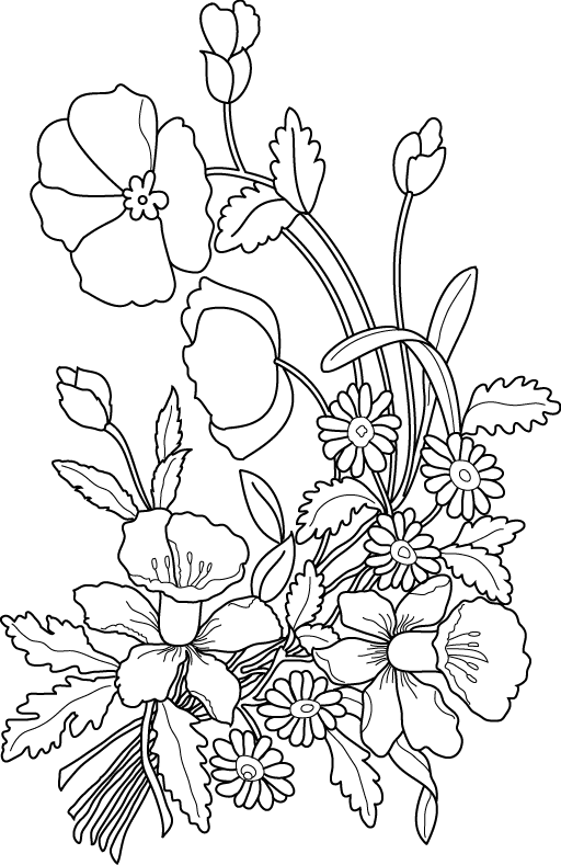 flower patterns to color floral pattern coloring page free printable coloring pages patterns to color flower 