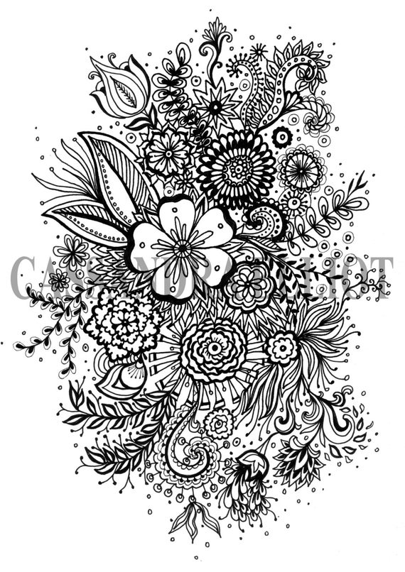 flower patterns to color flower coloring page would make a beautiful appliqué block to patterns flower color 