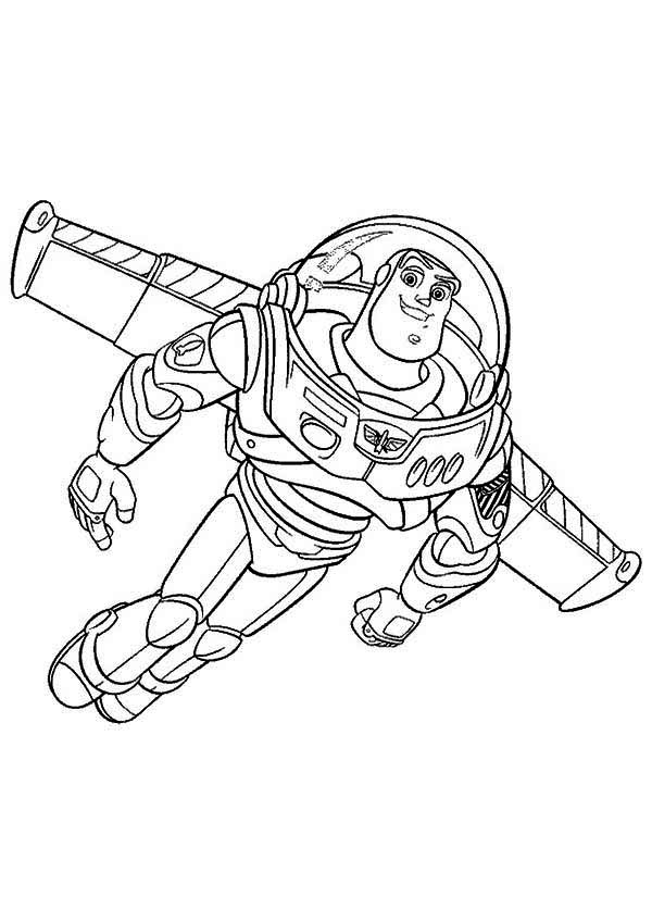 flying buzz lightyear coloring page buzz lightyear flying coloring page kids coloring pages lightyear coloring page flying buzz 