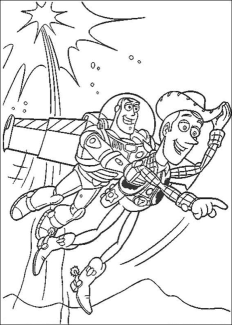 flying buzz lightyear coloring page buzz lightyear is hiding behind the box coloring page lightyear buzz coloring page flying 