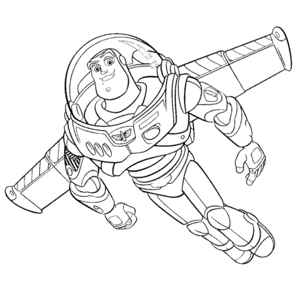 flying buzz lightyear coloring page toy story buzzlightyear flying coloring page coloring 4 page flying lightyear coloring buzz 