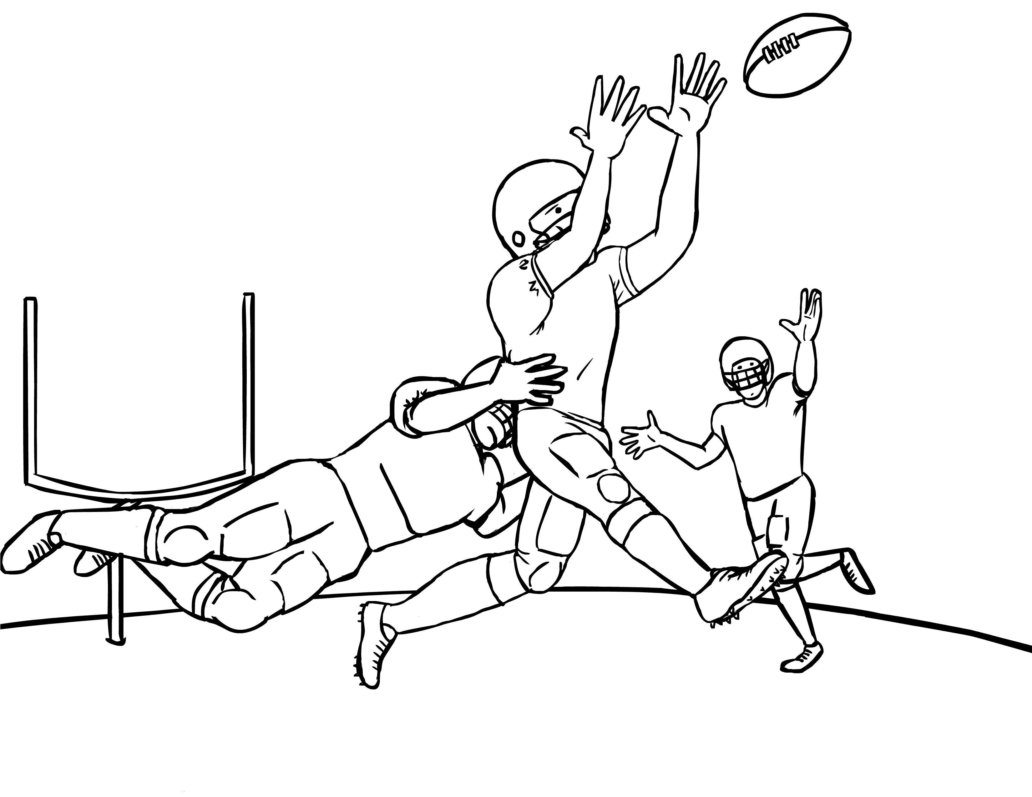 football coloring pages free printable free printable football coloring pages for kids best coloring pages printable free football 
