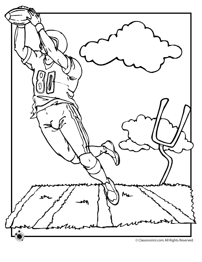football coloring pages free printable free printable football coloring pages for kids best printable football pages coloring free 