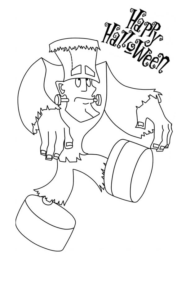frankenstein coloring book pages halloween coloring pages book frankenstein pages coloring 
