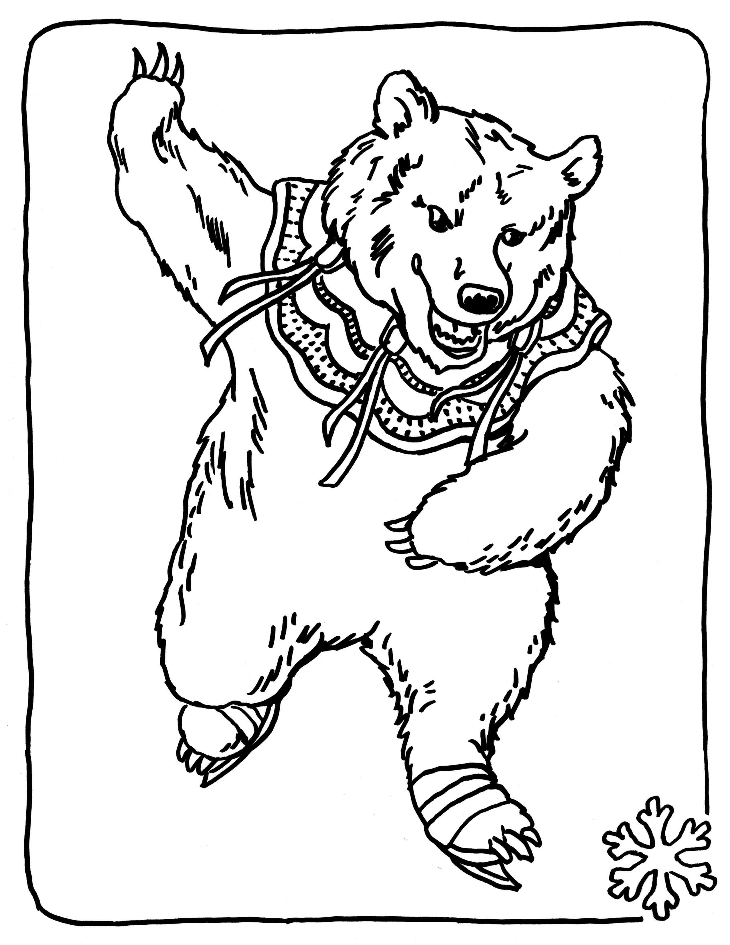 free coloring pages bears free printable bear coloring pages for kids bears coloring free pages 