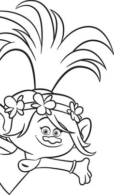 free coloring pages trolls poppy trolls movie 2016 coloring coloring pages trolls free coloring pages 