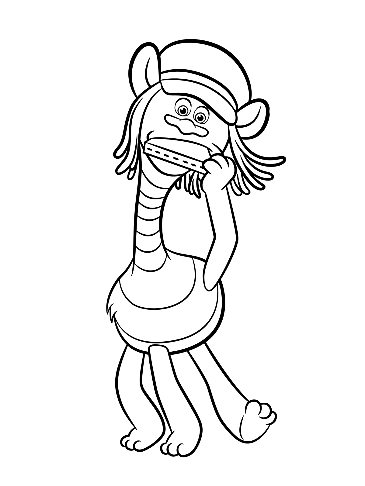 free coloring pages trolls trolls drawing at getdrawings free download pages coloring free trolls 