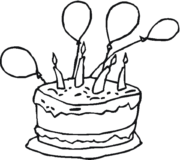 free colouring pages birthday cake birthday cake coloring pages getcoloringpagescom free pages birthday colouring cake 