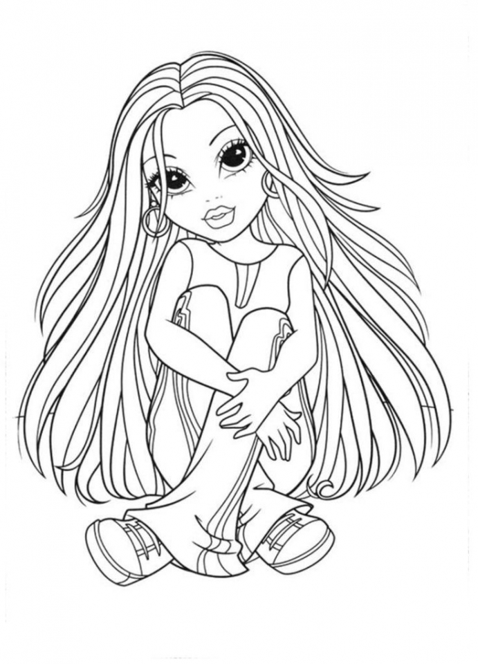 free girl coloring pages to print pretty cure coloring pages for girls printable free pages girl free print coloring to 