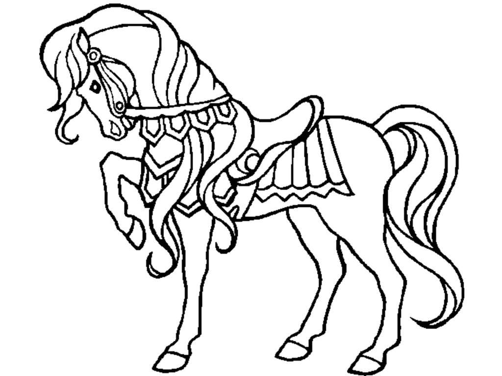 free horse coloring pages printable horse coloring pages preschool and kindergarten pages free printable horse coloring 
