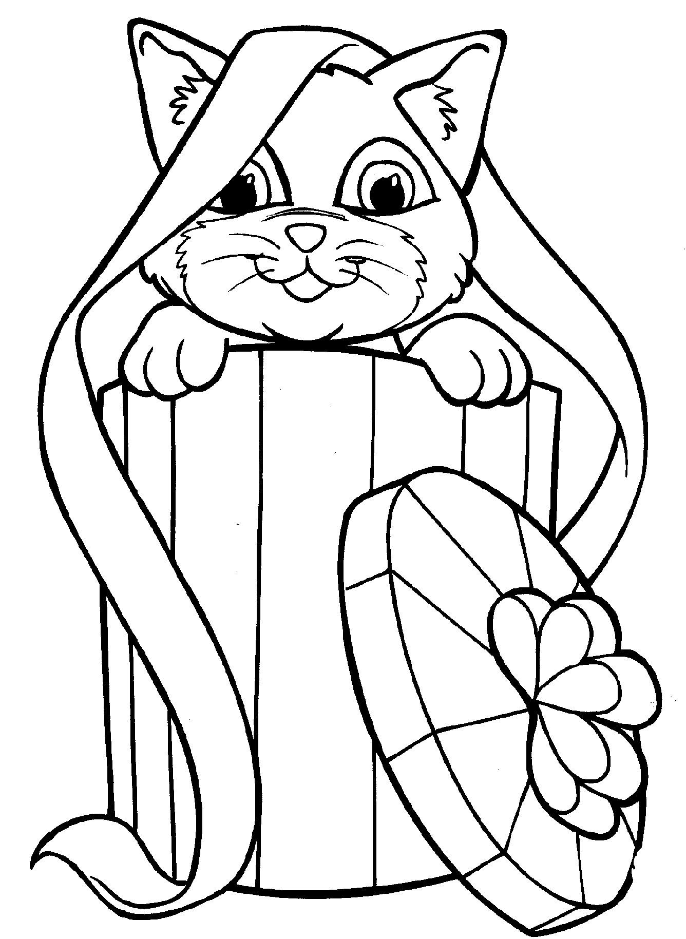 free kitten coloring pages free printable cat coloring pages 003 coloring free pages kitten 