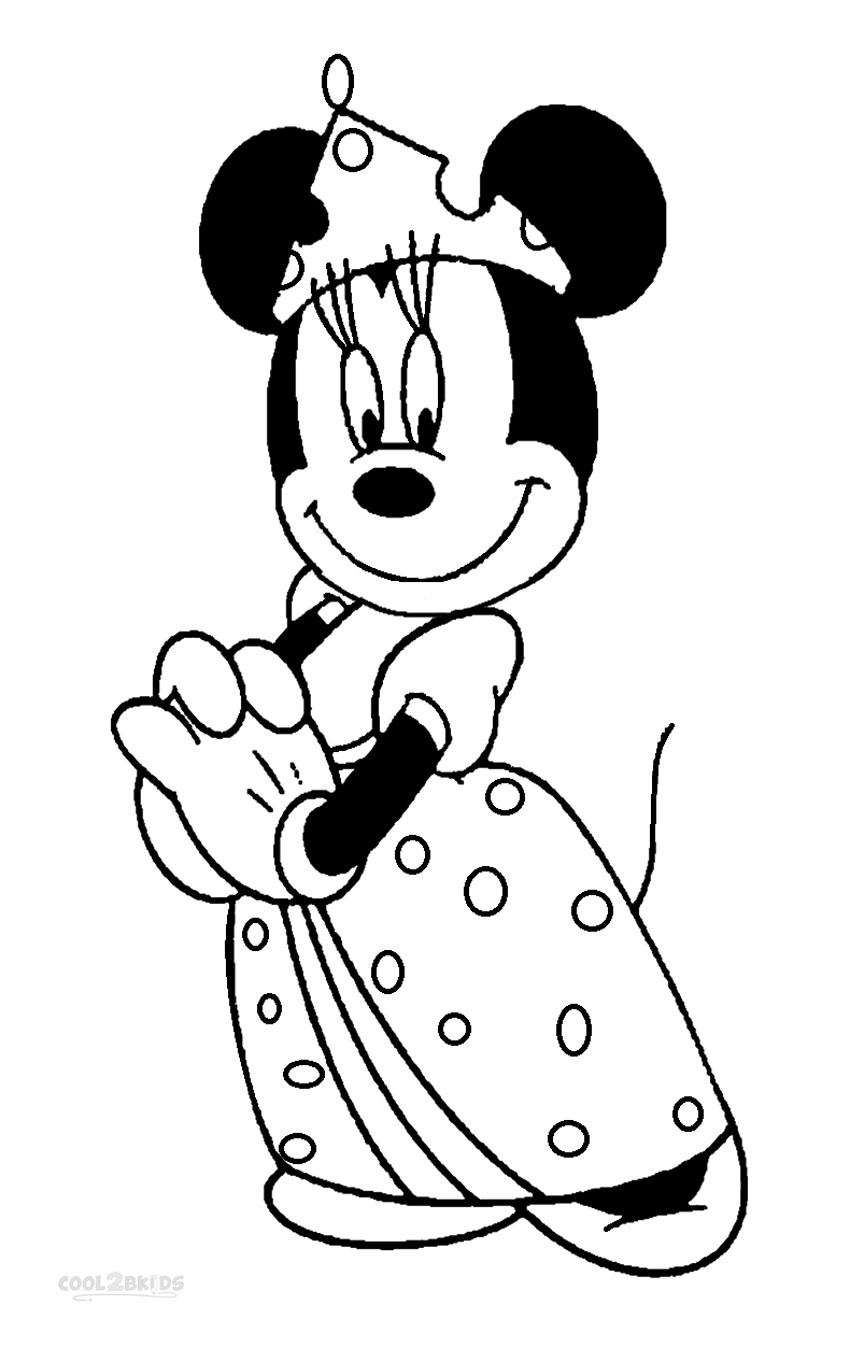free minnie mouse coloring pages minnie mouse coloring pages 7 disneyclipscom free mouse coloring minnie pages 