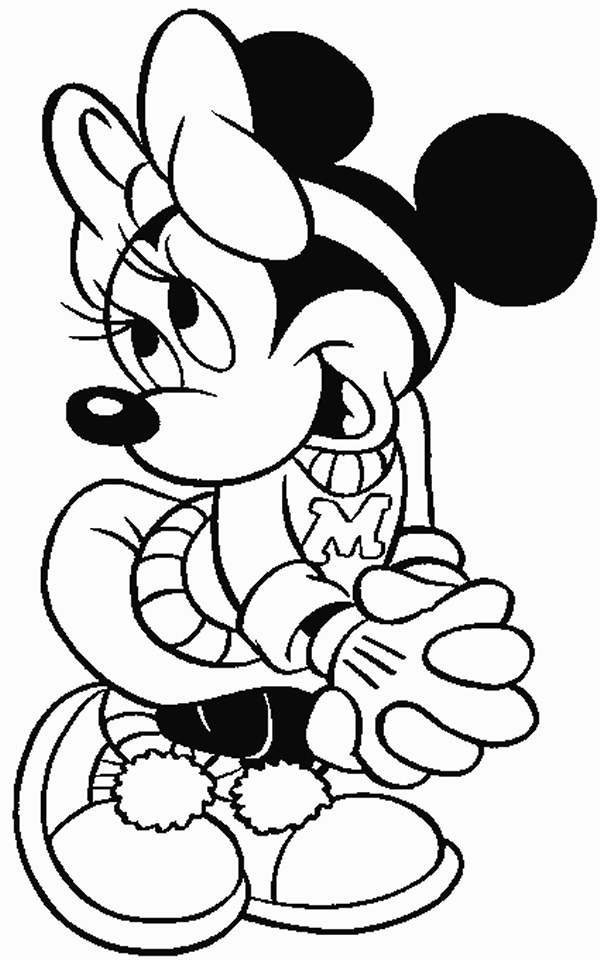 free minnie mouse coloring pages minnie mouse coloring pages clipart panda free clipart minnie pages mouse coloring free 
