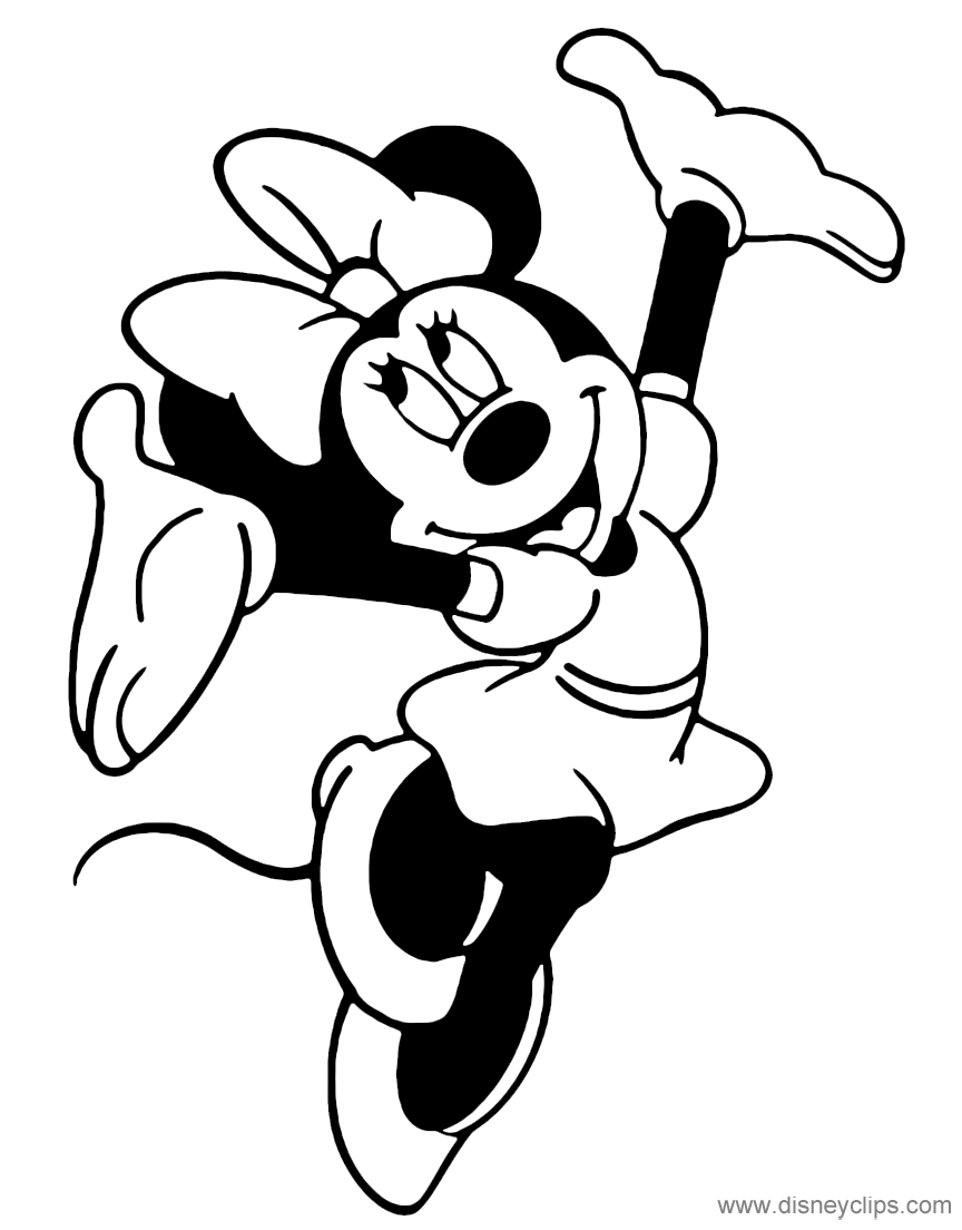 free minnie mouse coloring pages minnie mouse coloring pages disney coloring book free pages coloring mouse minnie 