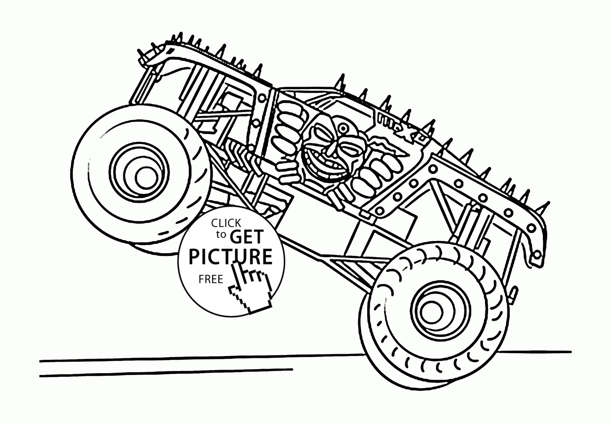 free monster truck coloring pages to print free monster truck coloring pages to print to pages free print coloring truck monster 