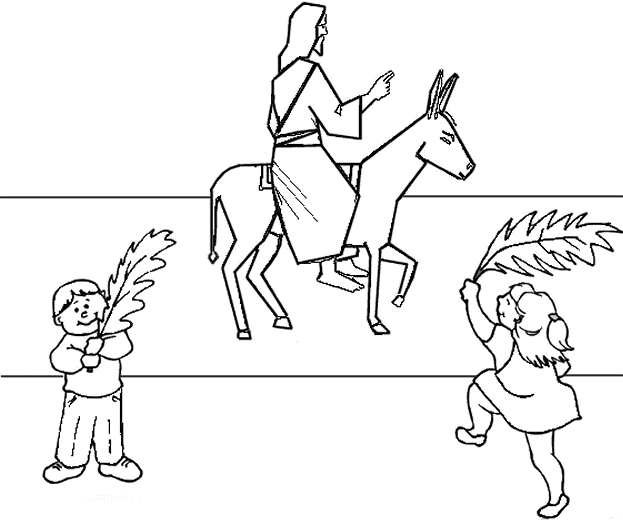 free palm sunday coloring pages jesus palm sunday coloring page free kids crafts palm pages sunday coloring free 
