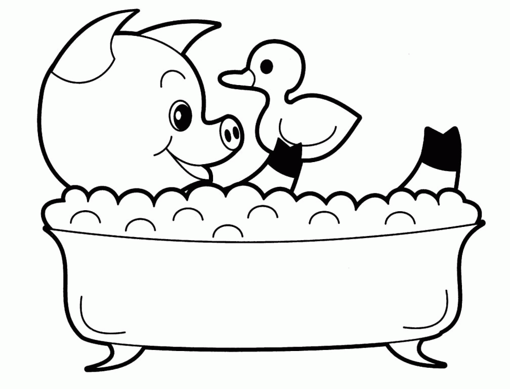 free printable baby animal coloring pages cute baby cartoon animals coloring pages coloring home printable baby pages free coloring animal 