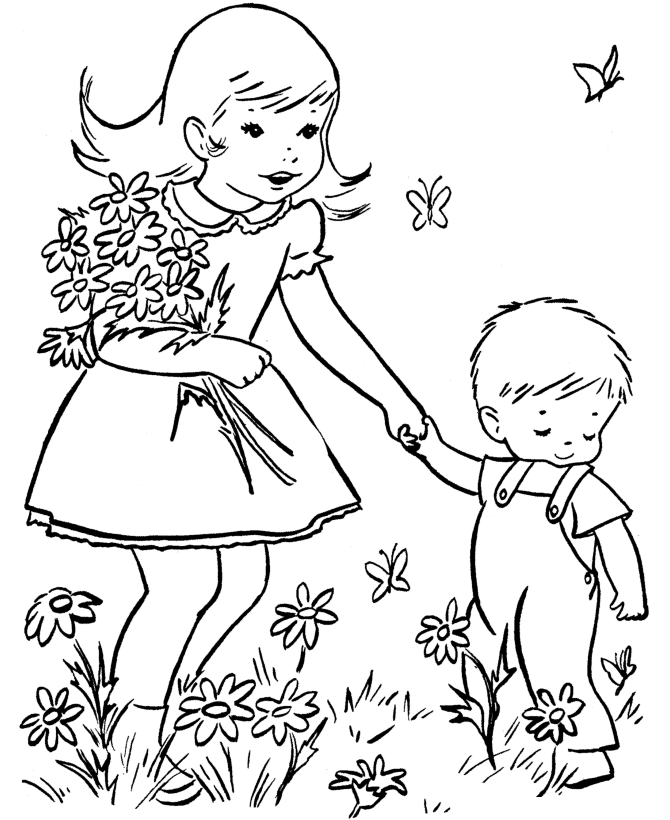 free printable coloring pictures of spring spring coloring pages best coloring pages for kids of free coloring printable spring pictures 