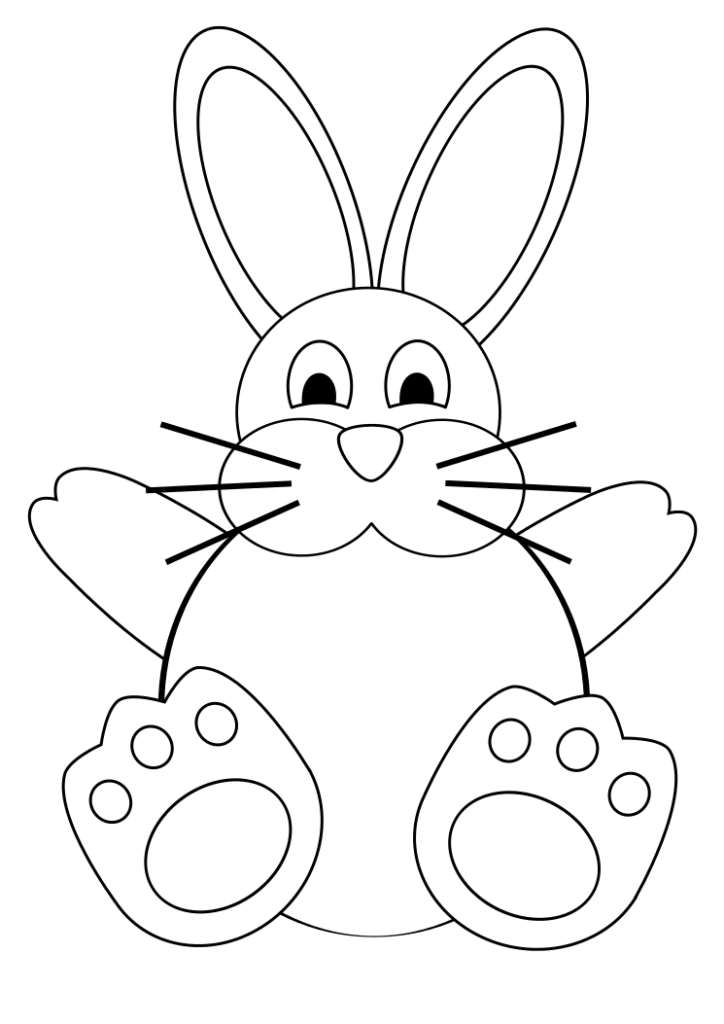 free printable easter rabbit pictures easter bunny coloring pages 360coloringpages pictures printable free easter rabbit 