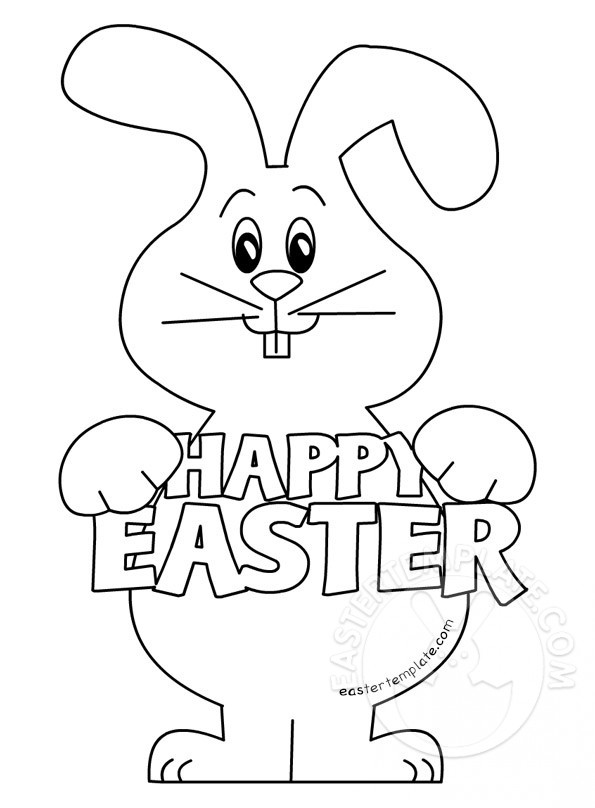 free printable easter rabbit pictures printable easter pictures free 005 free printable pictures easter rabbit 