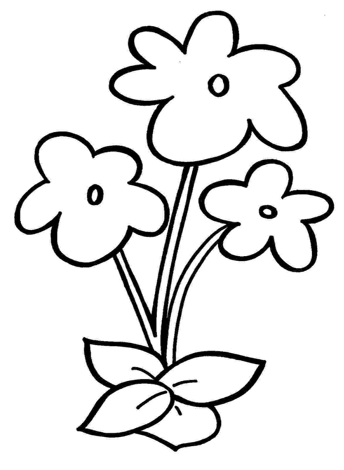 free printable flowers to color coloring pages flower pot coloring page printable kids color flowers to free printable 