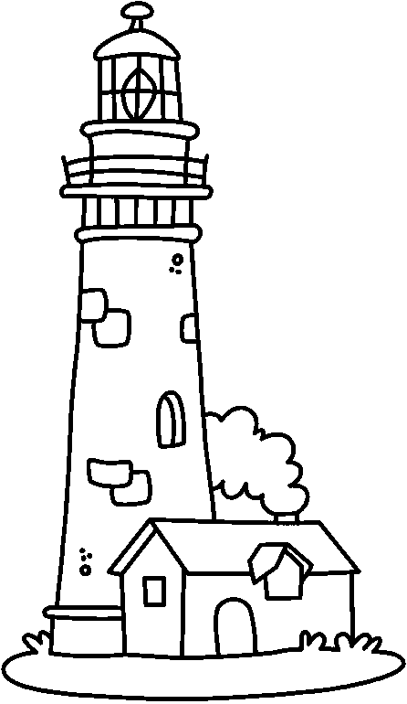free printable lighthouse coloring pages lighthouse coloring pages free coloring home pages lighthouse printable free coloring 