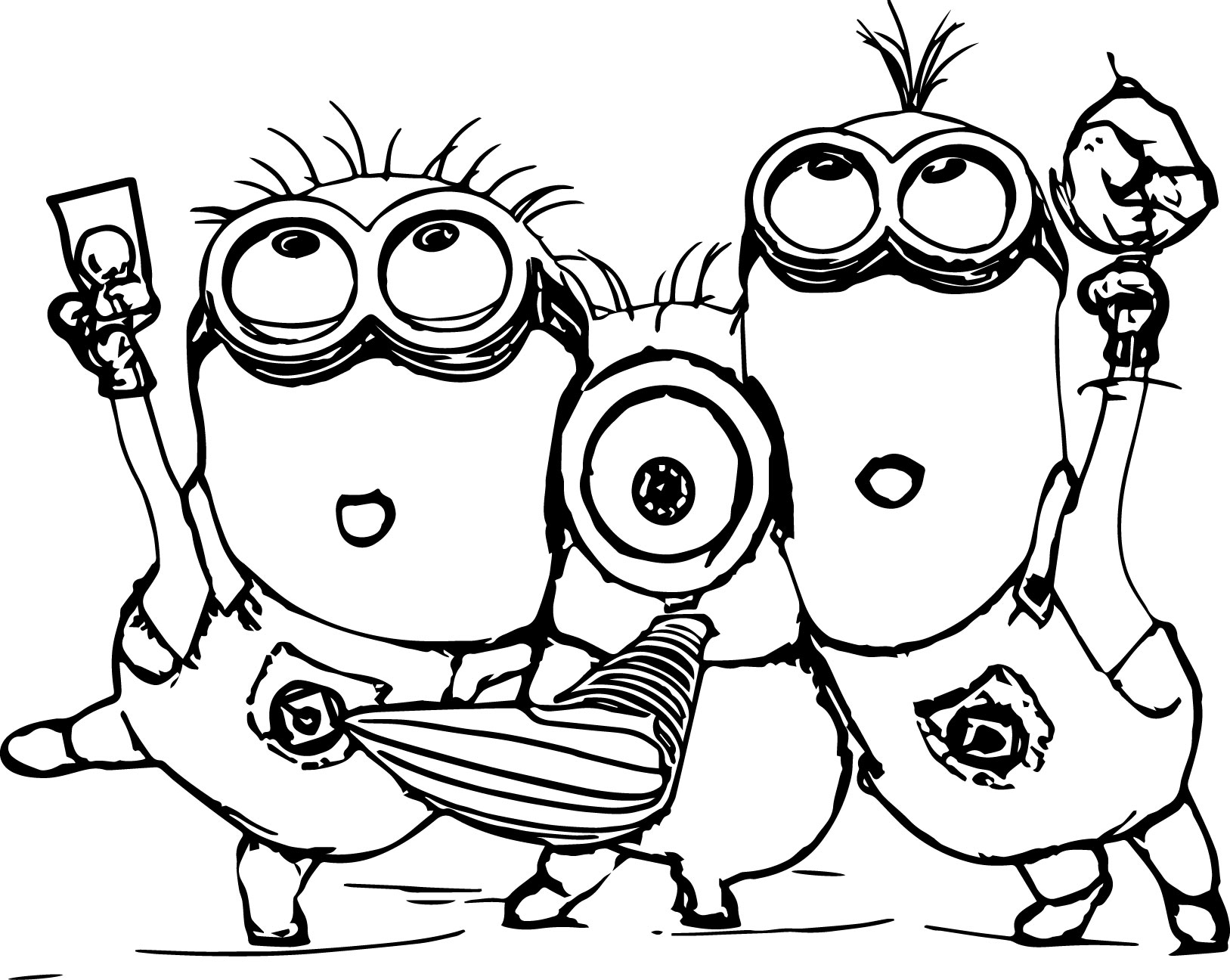 free printable minion coloring pages minion coloring pages best coloring pages for kids free pages coloring printable minion 