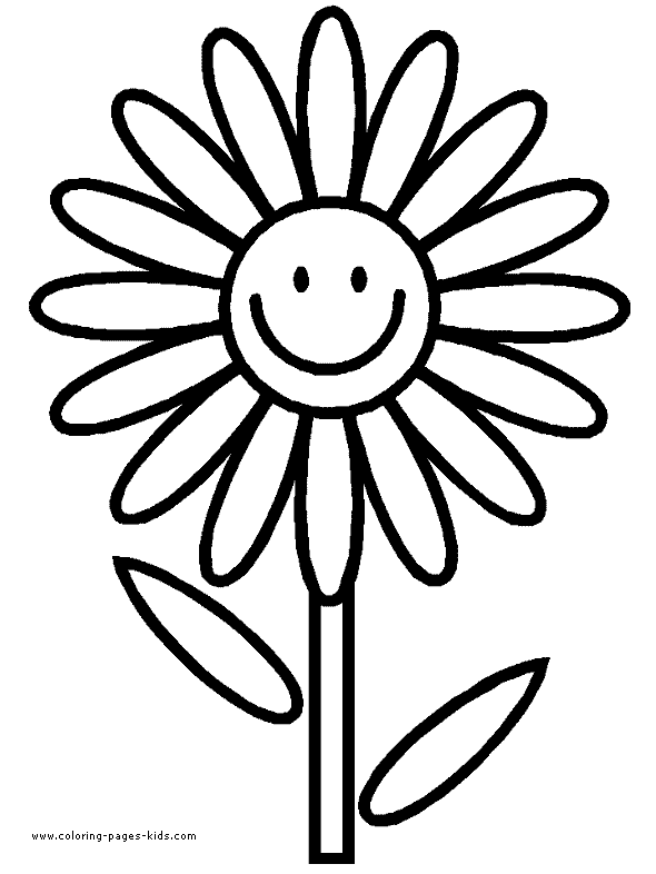 free printable preschool flower coloring pages flower flower preschool printable free pages coloring 
