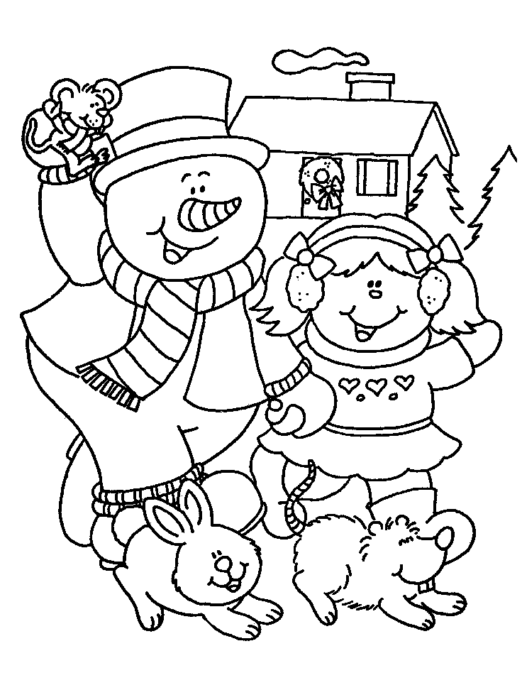 free printable winter coloring pages for kids winter coloring page snowball fight printable winter printable free pages for coloring kids 