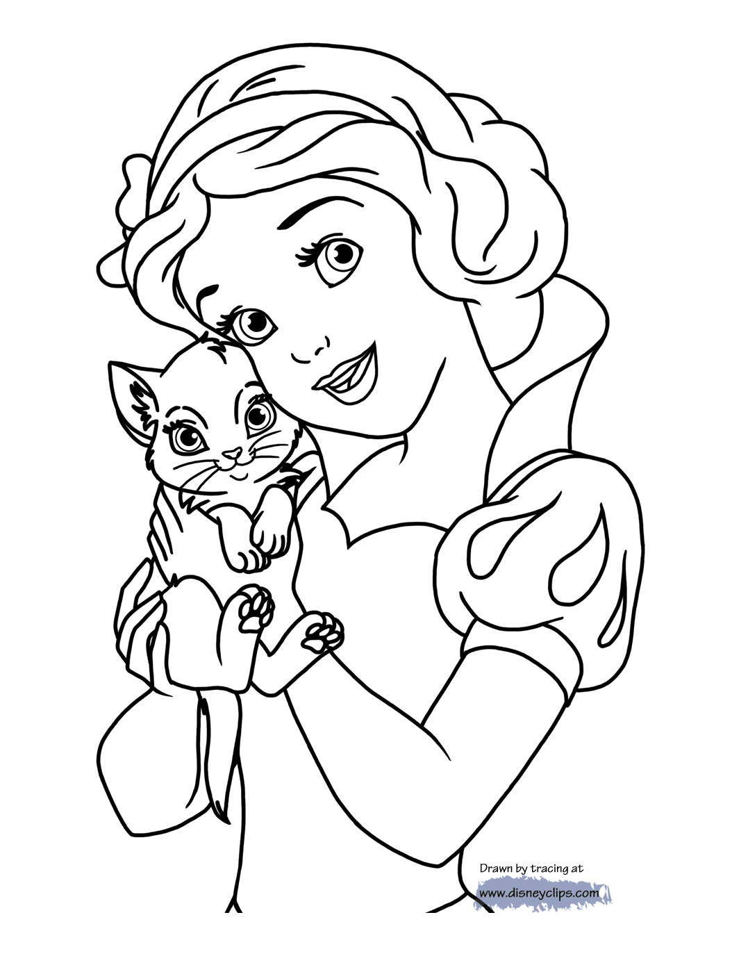 free snow white coloring pages snow white coloring pages from disney princess cartoon coloring pages free white snow 