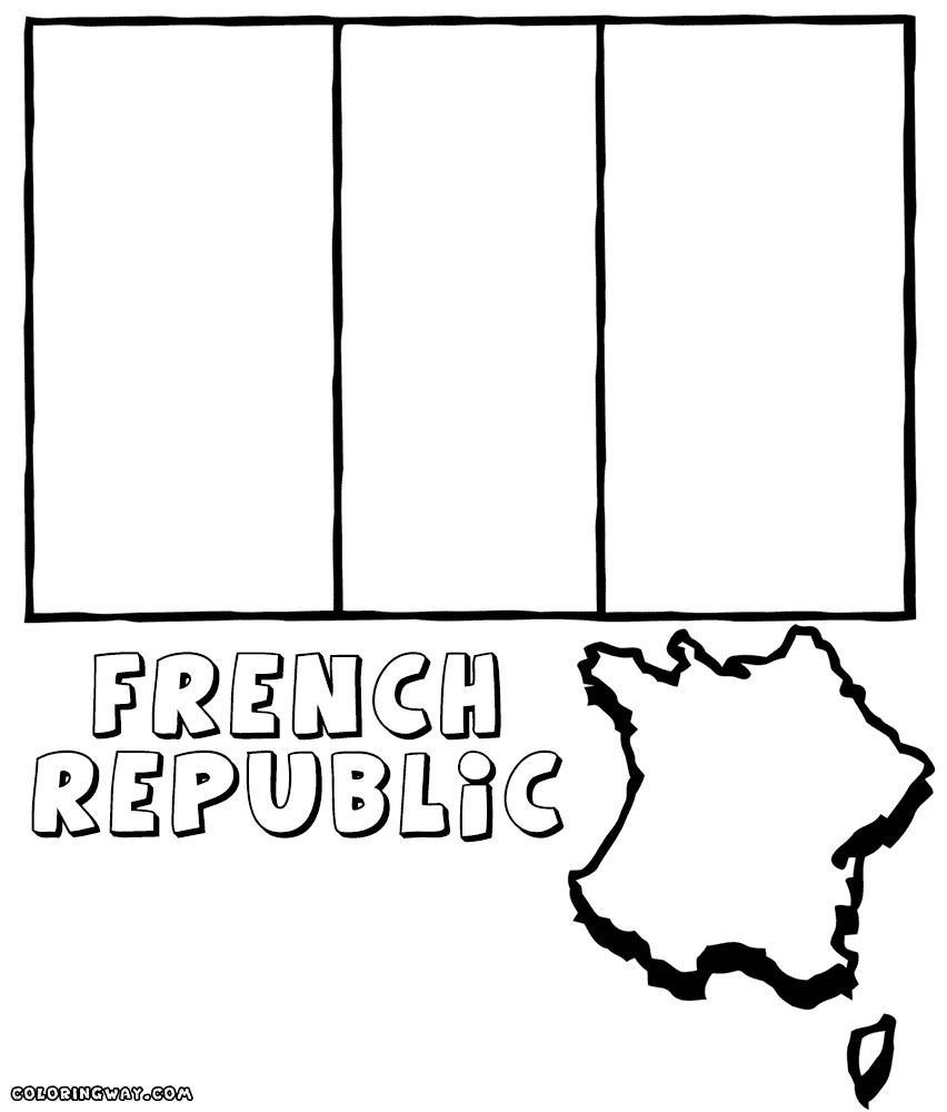 french flag to colour template france coloring page crayolacom flag template colour to french 