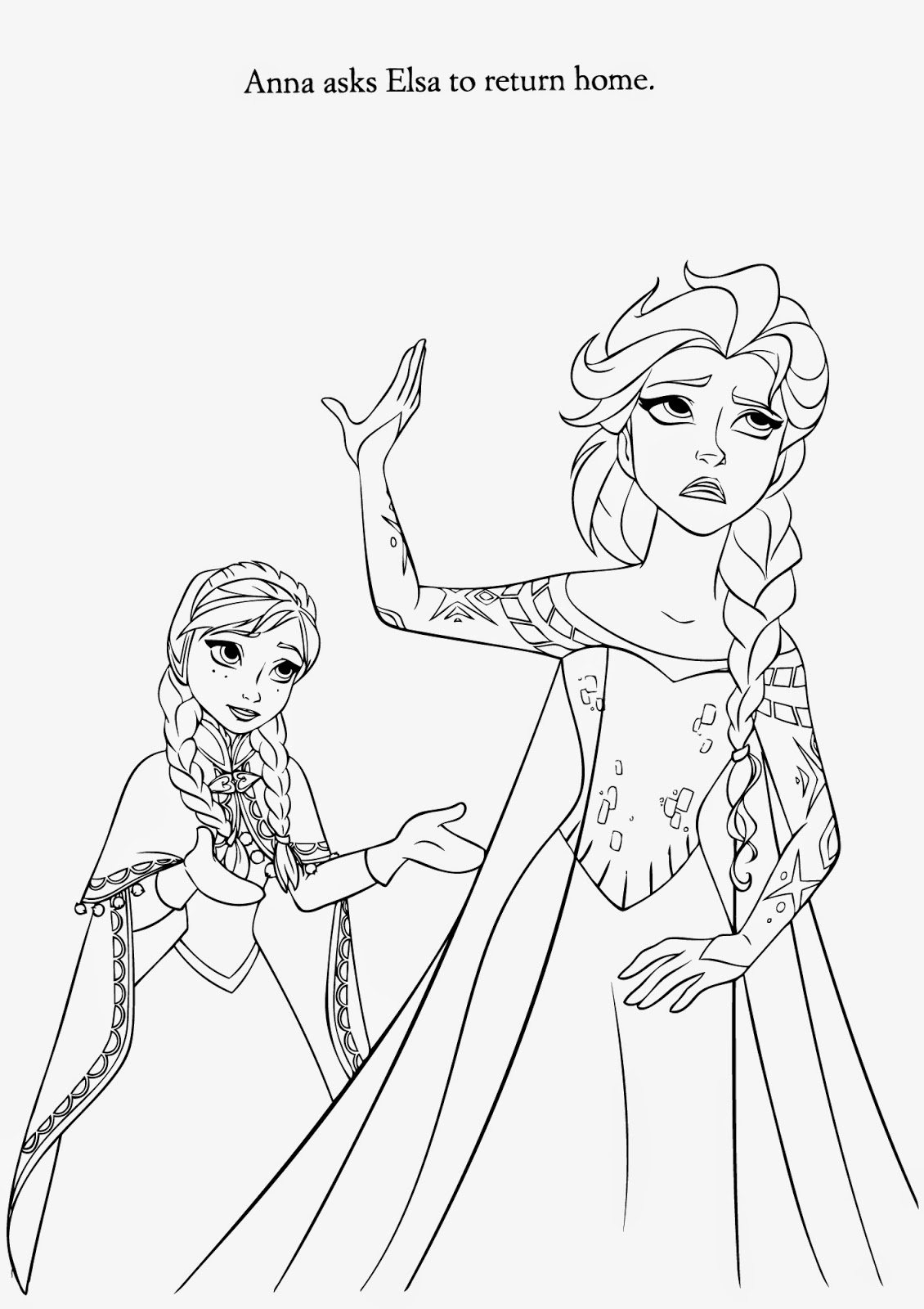 frozen coloring page free printable frozen coloring pages for kids best frozen coloring page 