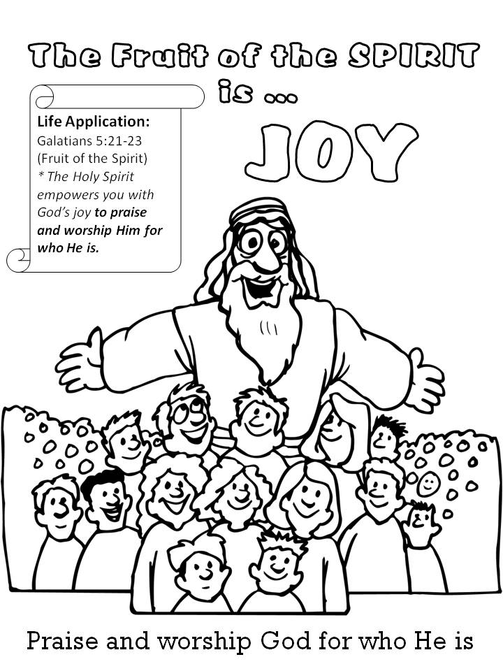 fruit of the spirit coloring page fruits of the spirit bible coloring pages christian fruit coloring of page spirit the 