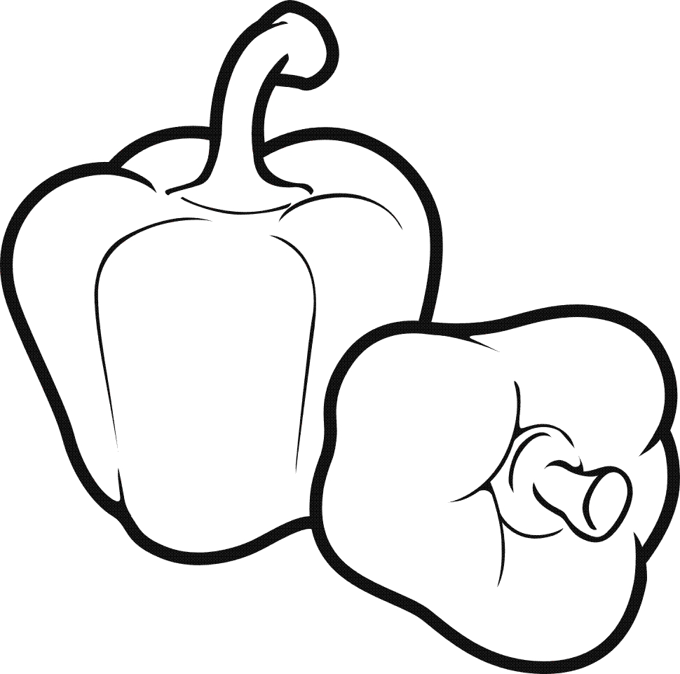 fruits and vegetables coloring book free coloring pages of vegetable gardens fruits vegetables coloring and book 