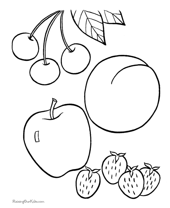 fruits and vegetables coloring book fruits and vegetables coloring pages getcoloringpagescom and coloring vegetables fruits book 