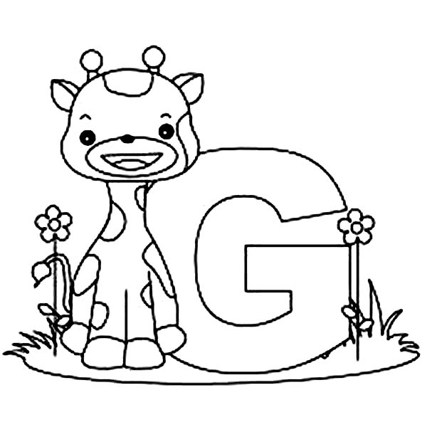 g is for giraffe letter g is for ghost coloring page free printable giraffe is g for 