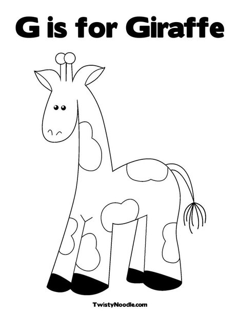 g is for giraffe paul stanley coloring pages coloring pages for is giraffe g 
