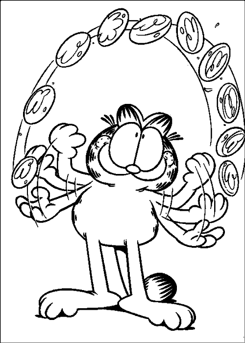 garfield coloring garfield coloring pages learn to coloring coloring garfield 