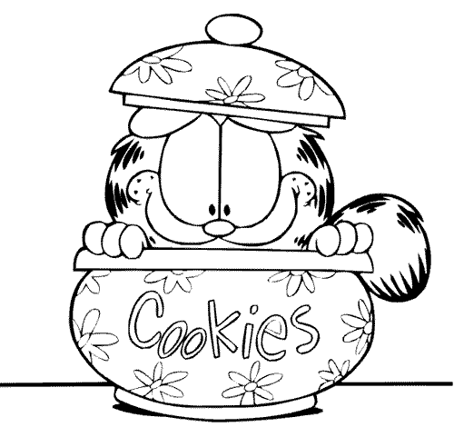 garfield coloring garfield coloring pages minister coloring coloring garfield 1 2
