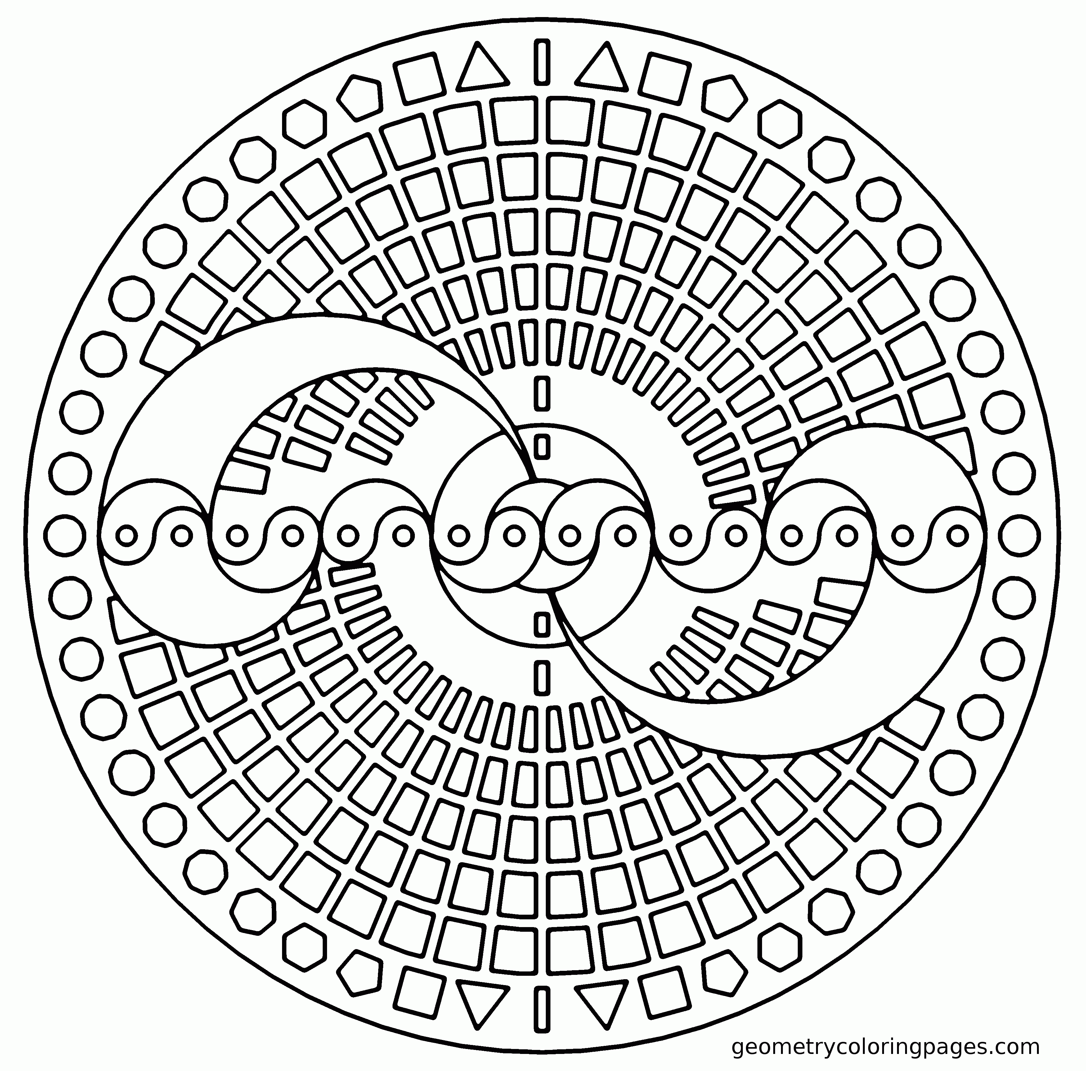 geometric coloring pages for adults free free printable adult coloring pages geometric coloring for free pages coloring adults geometric 