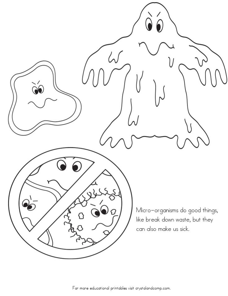 germ coloring sheet 11 best germs for 4 th grade images on pinterest kids sheet coloring germ 
