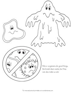 germ coloring sheet no more spreading germs coloring pages for kids germs coloring sheet germ 